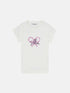Silbon Camiseta Girl Silbon Raqueta Silbon Crudo