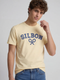 Silbon Camiseta Raqueta Media Amarillo