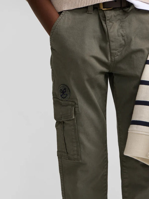 Silbon Pantalon Sport Kids Cargo Verde