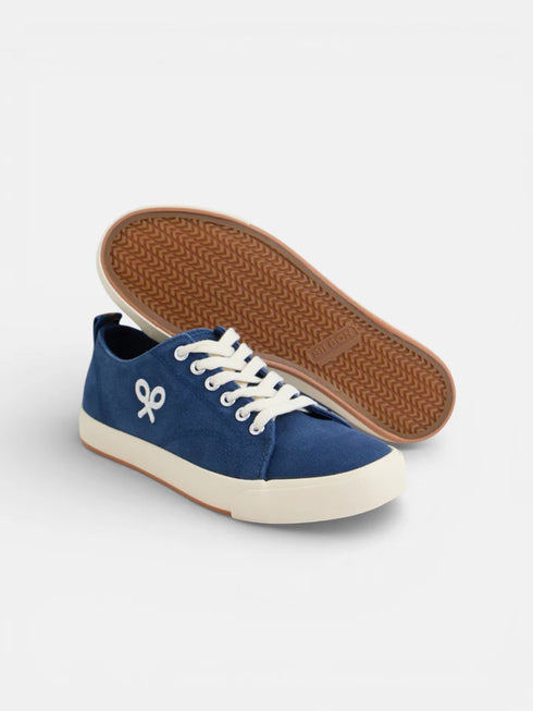 Silbon Zapatilla Clasica Lona Azul Marino