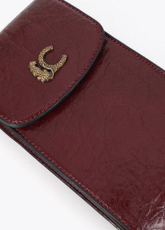 Funda de Móvil Efecto Cocodrilo Burdeos LF2612009