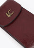 Funda de Móvil Efecto Cocodrilo Burdeos LF2612009