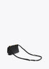 Bandolera con Solapa Asa Trenzada Negro Lola Casademunt
