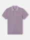 Silbon Polo Clasico Garment Dye Malva