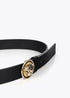 Cinturón Medalla Leopardo Negro-Metal Lola Casademunt