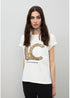 Camiseta Lc Lentejuelas Blanco Lola Casademunt LS2615004