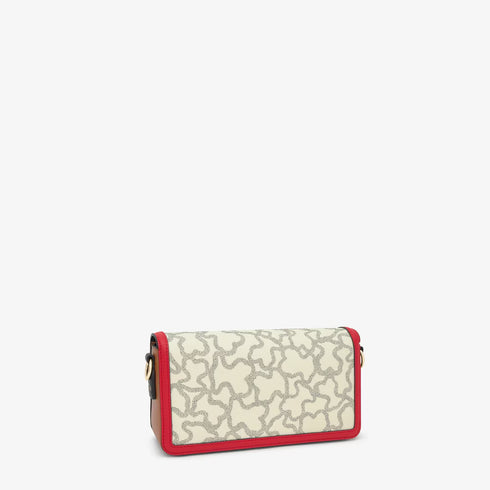 Bandolera TOUS S. Kaos Icon Beige-negro