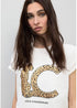 Camiseta Lc Lentejuelas Blanco Lola Casademunt LS2615004