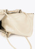 Shopper con Detalle Tubo Metálico con Logo Troquelado Piedra LF2604044