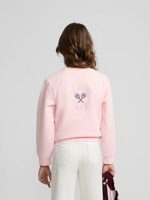 Silbon Sudadera Girl Lucky Love Rosa