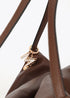Shopper Efecto Piel Multi Tachas Marron Lola Casademunt