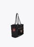 Shopper Nylon con Parches Negro Lola Casademunt