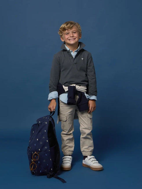 Silbon Pantalon Sport Kids Jogger Piedra