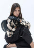 Guantes LC Efecto Piel con Pulsera de Tachas Personalizadas Negro LF2607029