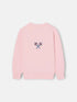Silbon Sudadera Girl Lucky Love Rosa