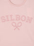 Silbon Camiseta Raqueta Media Rosa