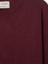 Silbon Jersey Cuello Redondo Burdeos