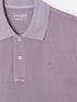 Silbon Polo Clasico Garment Dye Malva