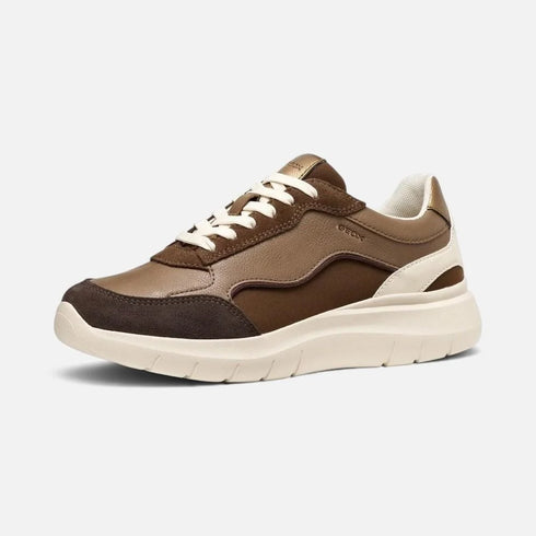 Zapatilla Deportiva Geox Taupe/lt Sand D65YNA
