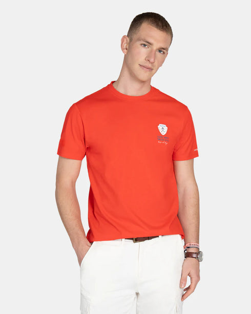 Harper & Neyer Camiseta Touchdown Poppy Red 401326026.000600