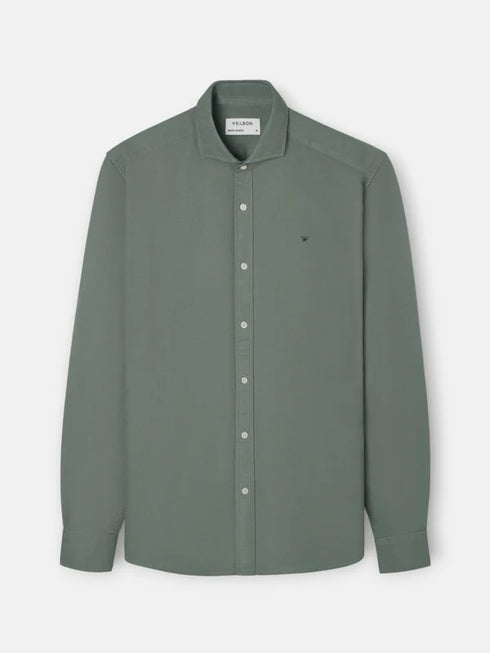 Silbon Camisa Sport Estructura Verde