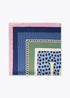 Pañuelo Lc Blue Animal 90x90cm Azul-Verde Lola Casademunt
