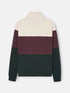 Silbon Sudadera Media Cremallera Bloques Verde