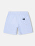 Silbon Bañador Rayas Finas Logo Azul Claro