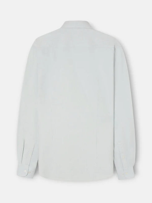Silbon Camisa Sport Oxford Mil Rayas Verde