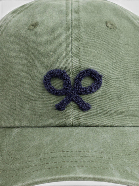 Silbon Gorra Kids Desgastada Raqueta Verde