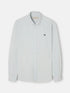 Silbon Camisa Sport Oxford Mil Rayas Verde