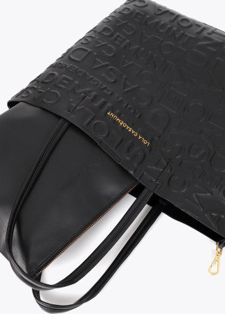 Shopper Básica Negro Lola Casademunt
