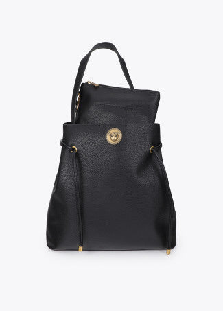Shopper Aplique Metálico Leopardo Negro Lola Casademunt