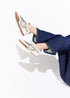 Deportiva Combinada en Diferentes Materiales y Piel Metal-Crudo LF2605016