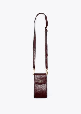 Funda de Móvil Efecto Cocodrilo Burdeos LF2612009