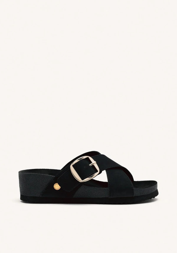 SANDALIAS WINN Negro Gioseppo