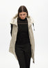 Chaleco acolchado capucha PIEDRA LF2501005.004 LOLA CASADEMUNT