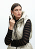 Chaleco acolchado capucha PIEDRA LF2501005.004 LOLA CASADEMUNT