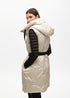 Chaleco acolchado capucha PIEDRA LF2501005.004 LOLA CASADEMUNT