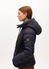 Abrigo plumas a contraste NAVY LF2501024.071 LOLA CASADEMUNT