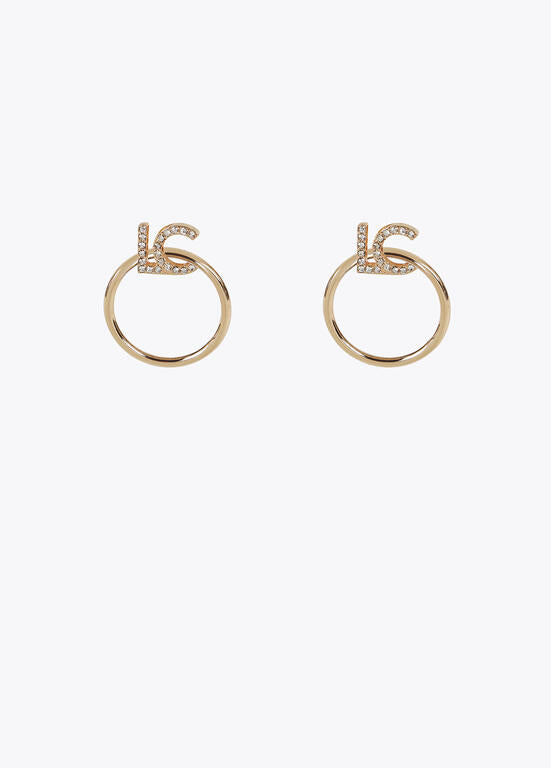 Pendientes aro frontal LC joya LOLACASADEMUNT DORADO LF2503001.0M2.U