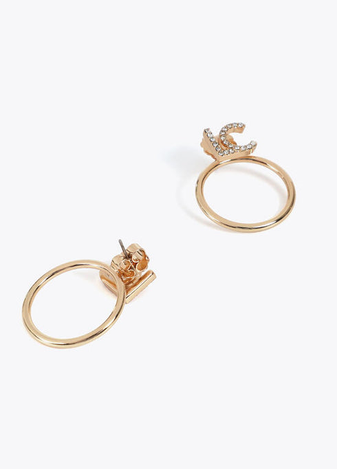Pendientes aro frontal LC joya LOLACASADEMUNT DORADO LF2503001.0M2.U