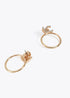 Pendientes aro frontal LC joya LOLACASADEMUNT DORADO LF2503001.0M2.U