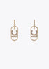 Pendientes LOGO ovalado joya LOLA CASADEMUNT DORADO LF2503003.0M2.U