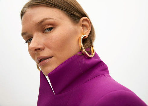 Pendientes Aro grande LOLA CASADEMUNT DORADO LF2503016.0M2.U