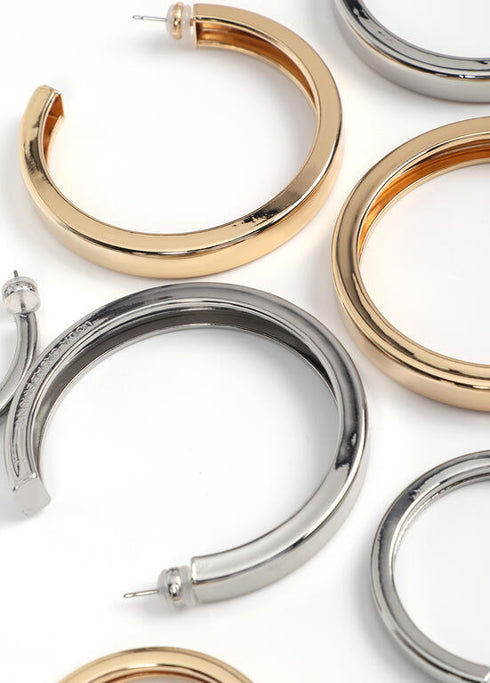 Pendientes LOLA CASADEMUNT Aro grande PLATEADO LF2503016.0M3.U