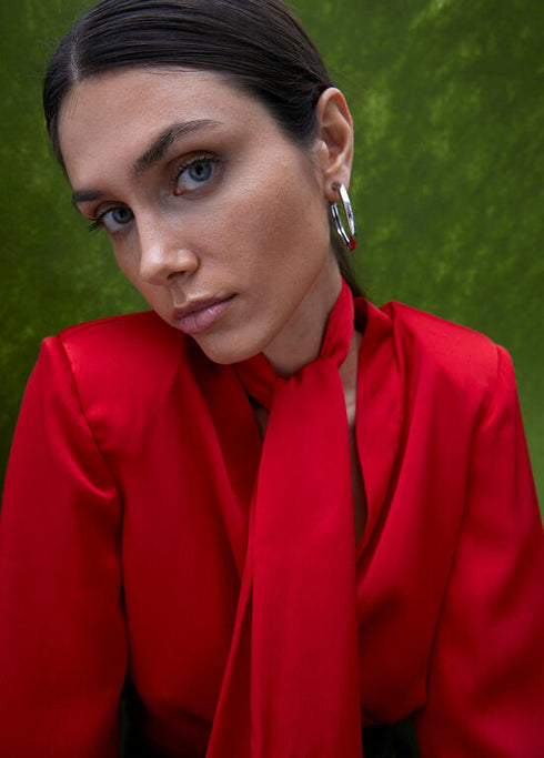 Pendientes Aro LOLA CASADEMUNT pequeño PLATEADO LF2503017.0M3.U