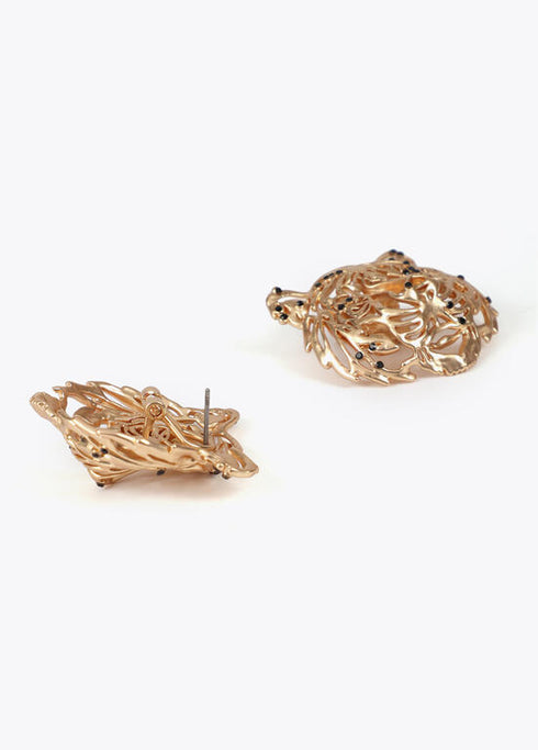 Pendientes LOLA CASADEMUNT Tigre DORADO LF2503036.0M2.U