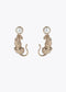 Pendientes LOLA CASADEMUNT leopardo con perla DORADO LF2503041.0M2.U