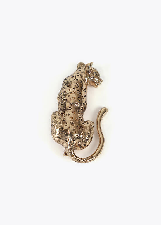 Broche LOLA CASADEMUNT Leopardo DORADO LF2503048.0M2.U
